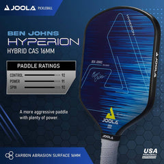 JOOLA Ben Johns Hyperion CAS 16 Graphite Paddle