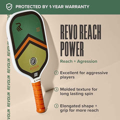 REVOLIN Revo Reach Power Pickleball Paddle